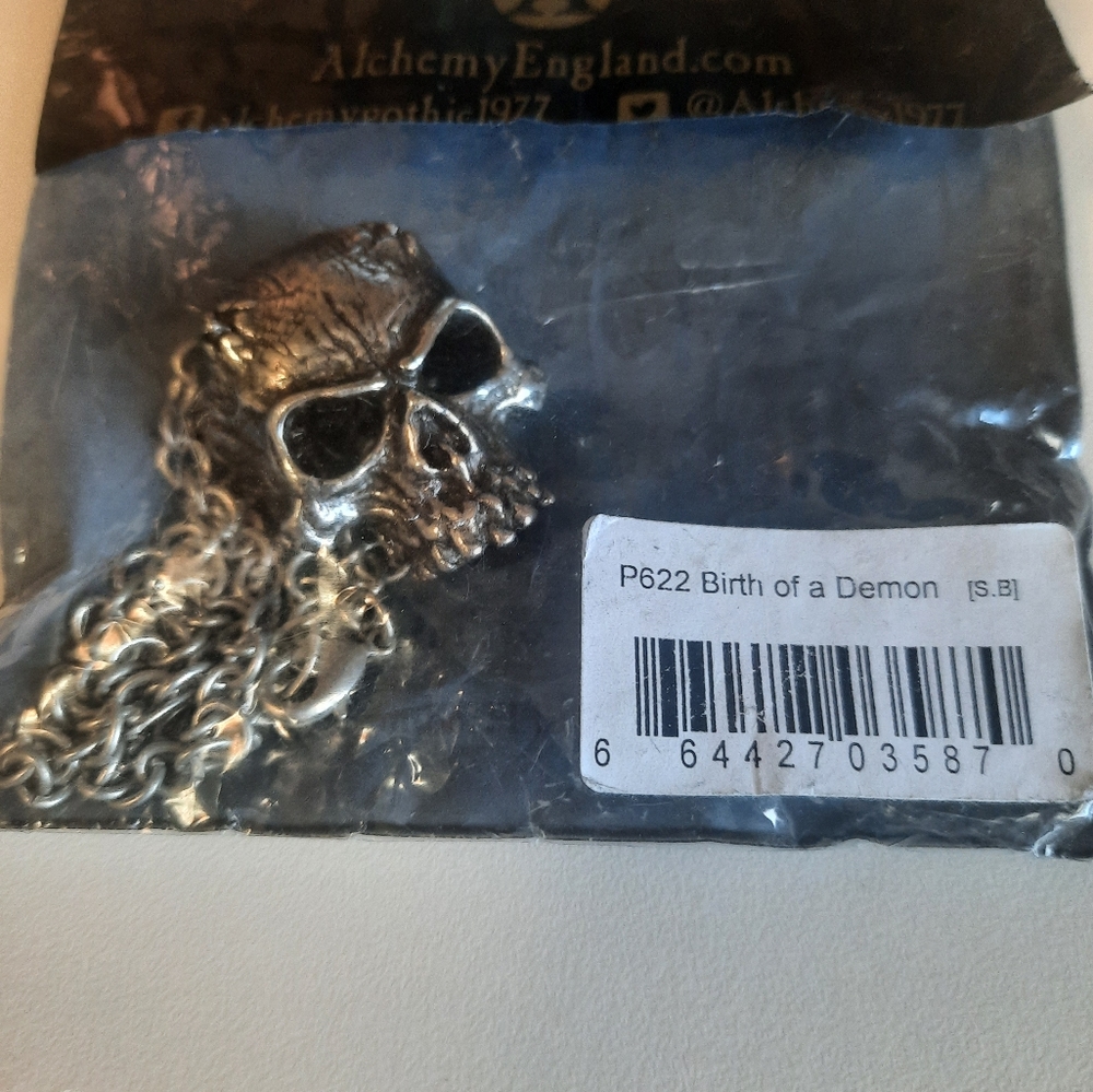 Birth of a Demon necklace Alchemy England